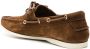 TOM FORD lace-up suede boat shoes Brown - Thumbnail 3