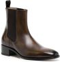 TOM FORD leather ankle boots Brown - Thumbnail 2
