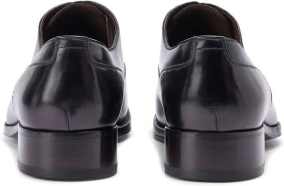 TOM FORD leather Oxford shoes Brown