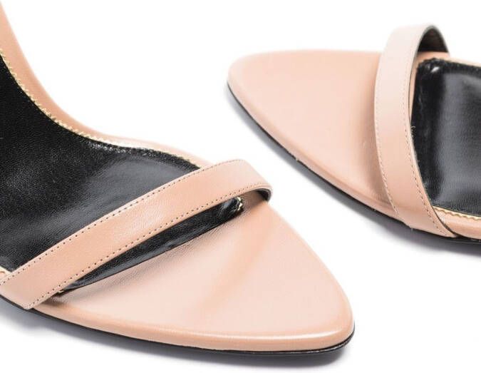TOM FORD Naked 85mm leather sandals Neutrals
