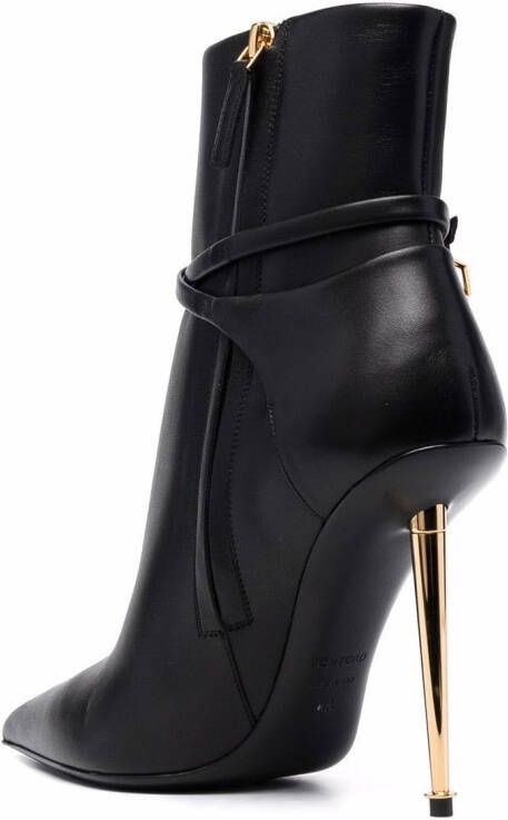 TOM FORD Padlock 120mm boots Black