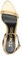 TOM FORD Padlock leather sandals Gold - Thumbnail 4