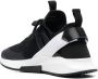 TOM FORD panelled logo-patch sneakers Black - Thumbnail 3