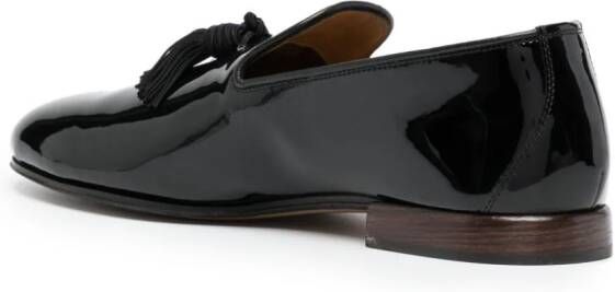 TOM FORD patent leather loafers Black
