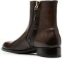 TOM FORD polished leather ankle boots Brown - Thumbnail 3