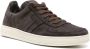 TOM FORD Radcliffe crocodile-effect nubuck sneakers Brown - Thumbnail 2
