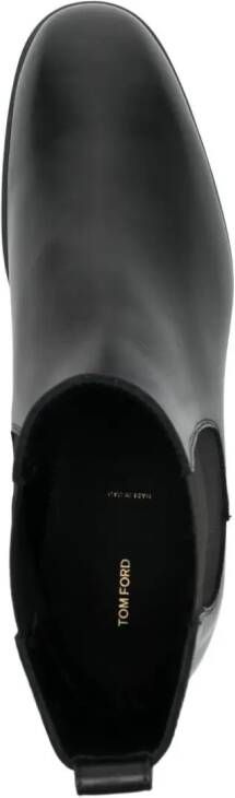 TOM FORD Robert leather Chelsea boots Black