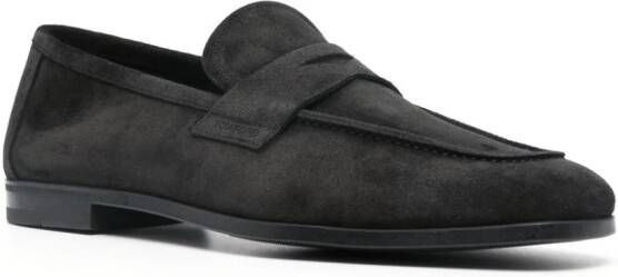 TOM FORD Sean suede loafers Black