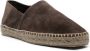 TOM FORD Barnes square-toe suede espadrilles Brown - Thumbnail 2