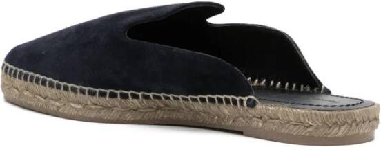 TOM FORD suede slip-on shoes Blue
