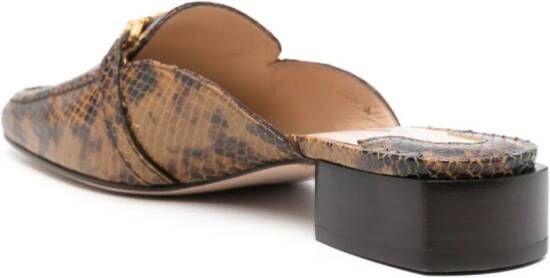 TOM FORD Whitney 35mm leather mules Brown