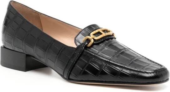 TOM FORD Whitney leather loafers Black