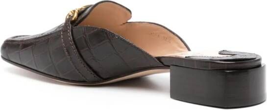 TOM FORD Whitney leather mules Brown
