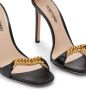 TOM FORD Zenith 105mm chain-link sandals Black - Thumbnail 4