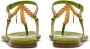 TOM FORD Zenith leather sandals Green - Thumbnail 3