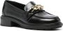 Tommy Hilfiger 30mm chain-trim leather loafers Black - Thumbnail 2