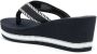 Tommy Hilfiger 65mm logo-strap wedge sandals Blue - Thumbnail 3
