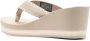 Tommy Hilfiger 65mm logo-strap wedge sandals Neutrals - Thumbnail 3