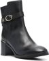 Tommy Hilfiger 70mm side buckle-detail ankle boots Black - Thumbnail 2