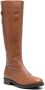 Tommy Hilfiger calf-length leather riding boots Brown - Thumbnail 2