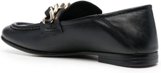 Tommy Hilfiger chain-link detail loafers Black
