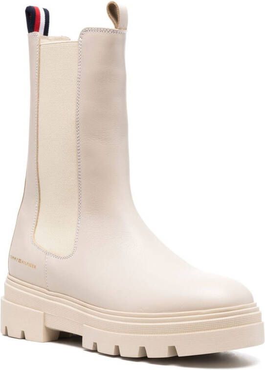Tommy Hilfiger chunky 40mm Chelsea boots Neutrals