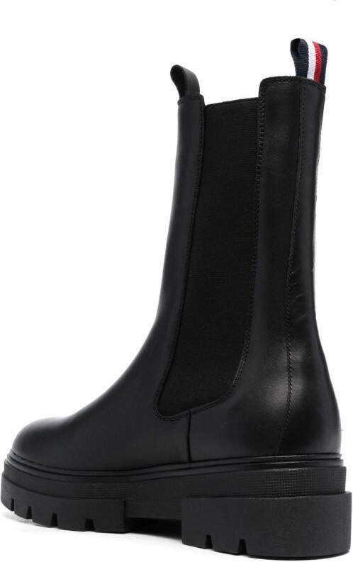 Tommy Hilfiger chunky Chelsea boots Black