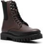 Tommy Hilfiger chunky lace-up boots Brown - Thumbnail 2