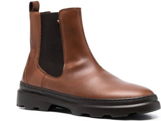 Tommy Hilfiger Comfort leather Chelsea boots Brown