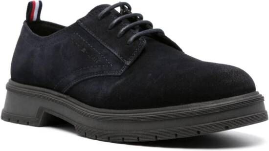 Tommy Hilfiger Core lace-up suede brogues Blue