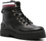 Tommy Hilfiger Corporate leather ankle boots Black - Thumbnail 2