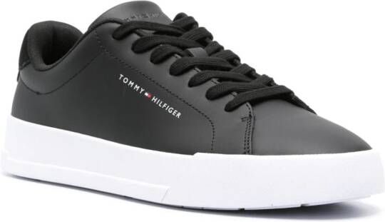 Tommy Hilfiger Court Leisure leather sneakers Black
