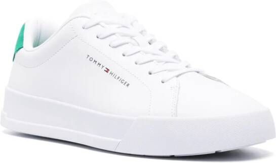 Tommy Hilfiger Court low-top leather sneakers White