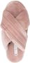 Tommy Hilfiger crossover straps faux-fur slippers Pink - Thumbnail 4