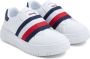 Tommy Hilfiger elastic-band leather sneakers White - Thumbnail 4