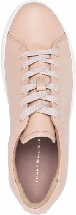 Tommy Hilfiger Elevated Crest low-top sneakers Pink