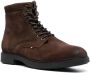 Tommy Hilfiger Elevated lace-up suede boots Brown - Thumbnail 2