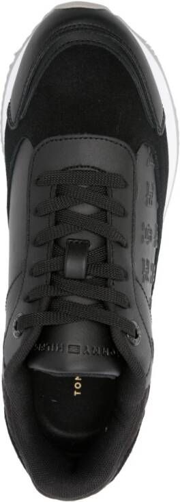 Tommy Hilfiger Elevated logo-embossed sneakers Black