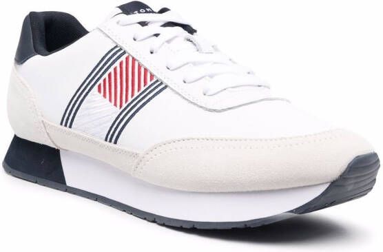 Tommy Hilfiger embroidered-design sneakers White