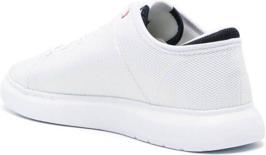 Tommy Hilfiger embroidered-logo mesh low-top sneakers Neutrals
