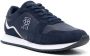 Tommy Hilfiger embroidered TH monogram low-top sneakers Blue - Thumbnail 2
