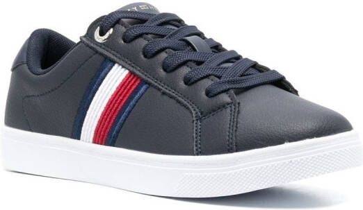 Tommy Hilfiger Essential Stripes lace-up sneakers Blue
