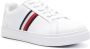 Tommy Hilfiger Essential tape-detail leather sneakers White - Thumbnail 2