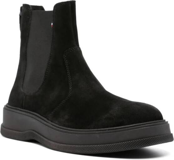 Tommy Hilfiger Everyday suede ankle boots Black