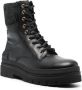 Tommy Hilfiger felted leather boots Black - Thumbnail 2