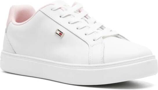 Tommy Hilfiger Flag Court leather sneakers White
