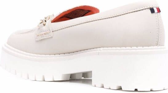 Tommy Hilfiger horsebit-detail chunky loafers Neutrals