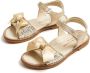 Tommy Hilfiger Junior bow-detail leather sandals Gold - Thumbnail 2