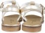 Tommy Hilfiger Junior metallic leather sandals Gold - Thumbnail 3