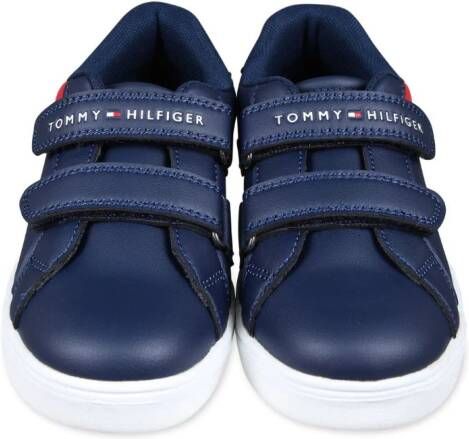 Tommy Hilfiger Junior touch-strap sneakers Blue